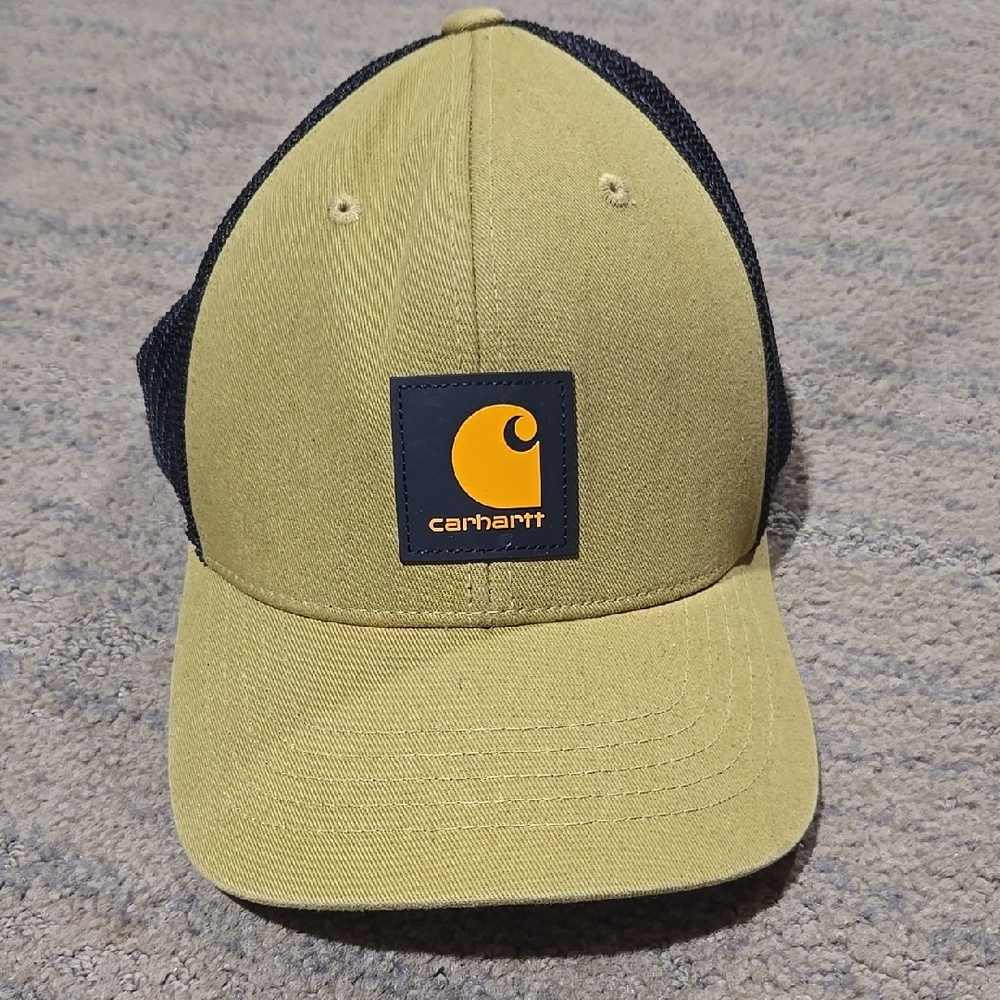 Carhartt Olive and Black Trucker Hat
